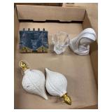 Ceramic and Glass Decorative Collectibles Lot
