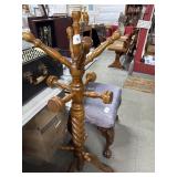 Wooden Freestanding Coat Rack, 44" Tall