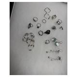 Sterling Silver Jewelry Assortment, All 925
