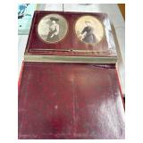 Victorian Velvet Photo Album with Tintypes