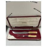 Marshall Field & Company Carving Set in Case