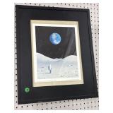Michael Bedard "Hello Houston" Lithograph 15x