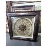 Rosette I B Framed Art by Paintol, 1995, 28x28"