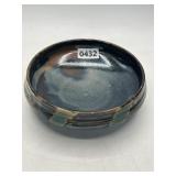 Handmade Glazed Stoneware Bowl