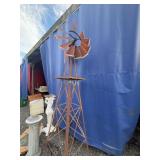 Metal Decorative Windmill Garden Ornament