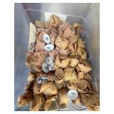 Porcelain Portrait Buttons and Trays