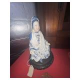 Vienna Woods Fine China Guanyin Figurine