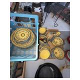 Henriot Quimper 1967 Handpainted Pottery Set