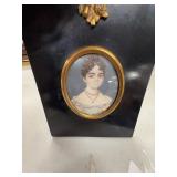 19th Century Portrait Miniature on Ivory