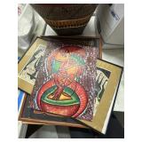 Four Piece Art Picture Lot, Assorted Styles and Me