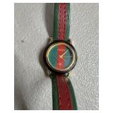 Gucci GG Colors Ladies Watch Leather Strap