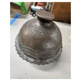 African Terra Cotta Lidded Bowl