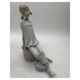 Lladro 8" Porcelain Girl Figurine