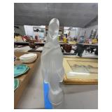 Fostoria Frosted Glass Madonna Figurine