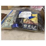 Vintage Cub Scout Uniform Lot with Books and Acces