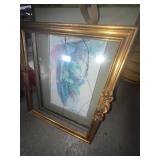 Signed Watercolor Still Life with Ornate Frame
