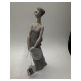 Lladro Porcelain Figurine No. 5598 Woman With Hat