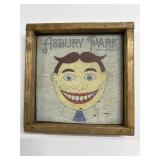 Asbury Park New Jersey Framed Art 9x9"