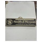 Smith & Wesson 16x4" Wooden Hanging Sign
