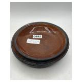 19th Century Redware Bowls