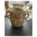 Hand Painted Nippon Two-Handled Vase