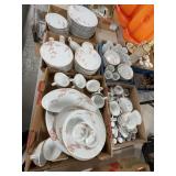 Fukagawa Arita Hand Painted Dinnerware, 5 Box