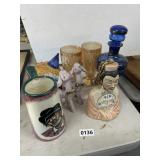 Decorative Ceramic and Glass Assortment Lot