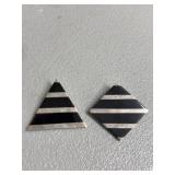 TA-53 Mexico 925 Sterling and Onyx Pins