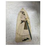 Hand-Painted Portrait of Aurangzeb on Bone