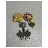 US Coast Guard Auxiliary and Reserve Pins Lot