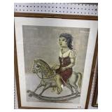 Peter Passuntino Signed Lithograph 