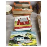 Plasticville Model Kits and Train Accessories