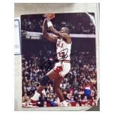 Michael Jordan Autographed Bulls Photo with COA