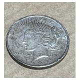 1924 Peace Silver Dollar Coin