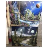16x20 Fantasy Landscape Paintings