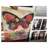 2 Posters: Beatles 1968 White Album and Brian Wild