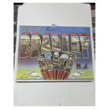 Bradley Beach N.J. 16x12" Postcard Print by AGREEN