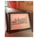 Framed and Unframed Architectural and Wildlife Pri