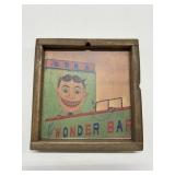 Wonder Bar Wall Art 10x9" with Wood Frame