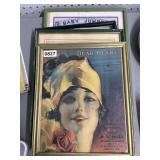 Framed Lot of 4 Vintage Advertising and Sheet Musi