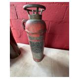 Columbia Fire Extinguisher Brass Canister