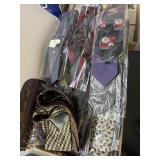 Neck Tie Lot With Rack And Varying Designs
