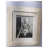 29x27 Framed Black and White Photo of Garbo