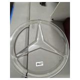 15" Clear Plastic Mercedes-Benz Hubcap Cover