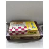 Magnetic Chess and Backgammon Set in Carry Case