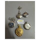 5 Assorted Themed Pocket Watches