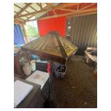 New Stained Glass Mission-Style Floor Lamp