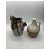 Glazed Pottery Pitchers