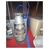 2 Czech Made Metal Oil Lanterns