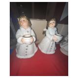 Goebel West Germany Angel Candle Holders